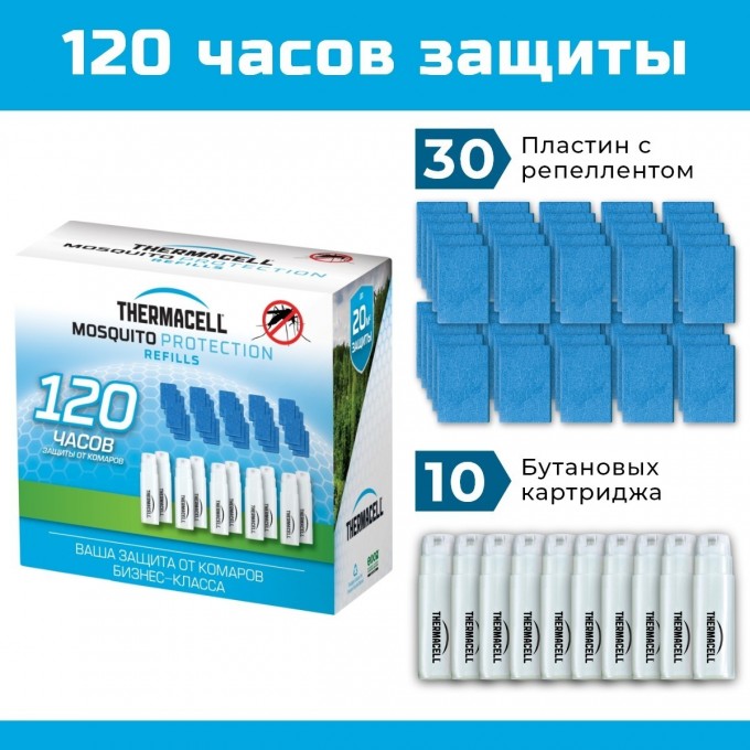 Набор запасной THERMACELL MEGA REFILL MR R10 Набор запасной THERMACELL MEGA REFILL MR R10